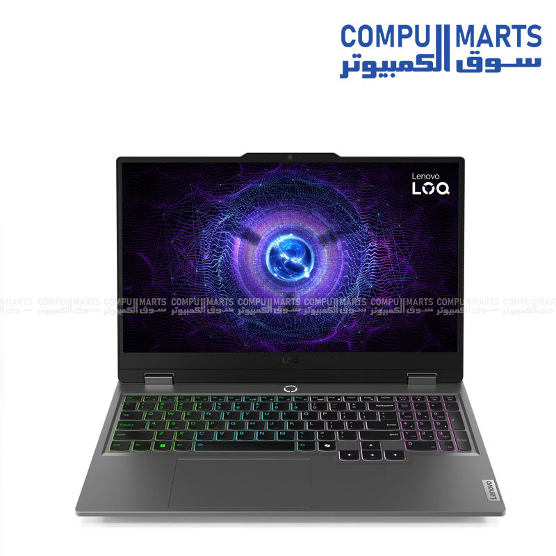 Lenovo LOQ 15IRX9 Gaming Laptop i5-13450HX RTX 4050 24GB 512GB SSD 15.6" FHD 144Hz Egypt