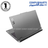 Lenovo -LOQ 15IRX9- gaming laptop - Intel Core i7-14700HX -RTX 4060 -8GB graphics