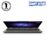 Lenovo -LOQ 15IRX9- gaming laptop - Intel Core i7-14700HX -RTX 4060 -8GB graphics