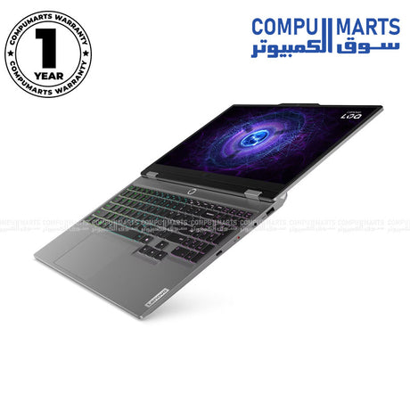 Lenovo -LOQ 15IRX9- gaming laptop - Intel Core i7-14700HX -RTX 4060 -8GB graphics