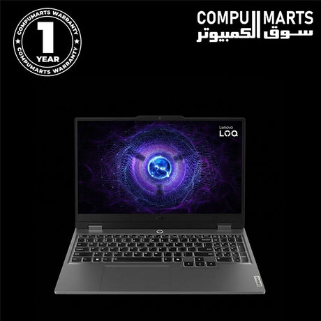 Lenovo LOQ 15IRX9 gaming laptop with RTX 3050 6GB and 144Hz FHD display