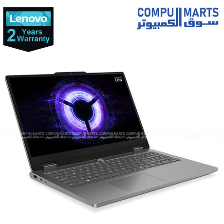 Lenovo laptop with 15.6″ FHD 144Hz display, Intel Core i7-13650HX, RTX 5050 8GB, 16GB RAM, 512GB SSD