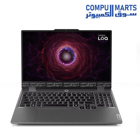 Lenovo LOQ 15.6 inch Gaming Laptop with AMD Ryzen 5 7235HS and NVIDIA RTX 3050A – Grey