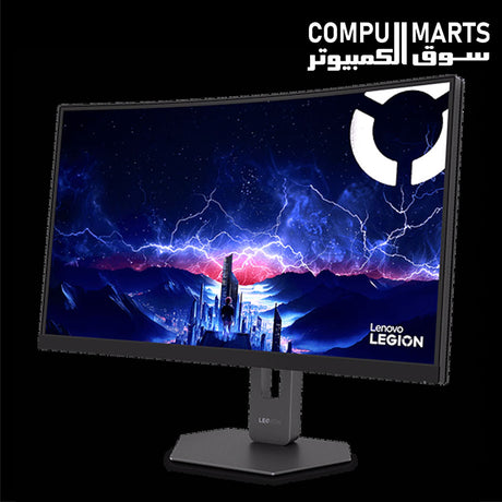 Legion 27-2c gaming monitor featuring 1920 x 1080 resolution and 0.5ms MPRT response time