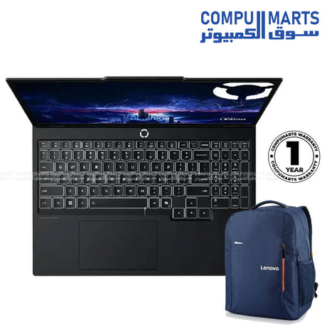 Lenovo Legion 5 15IRX10 Laptop – i7-13650HX – RTX 5060 – 16GB RAM – 1TB SSD – 165Hz Display – Eclipse Black