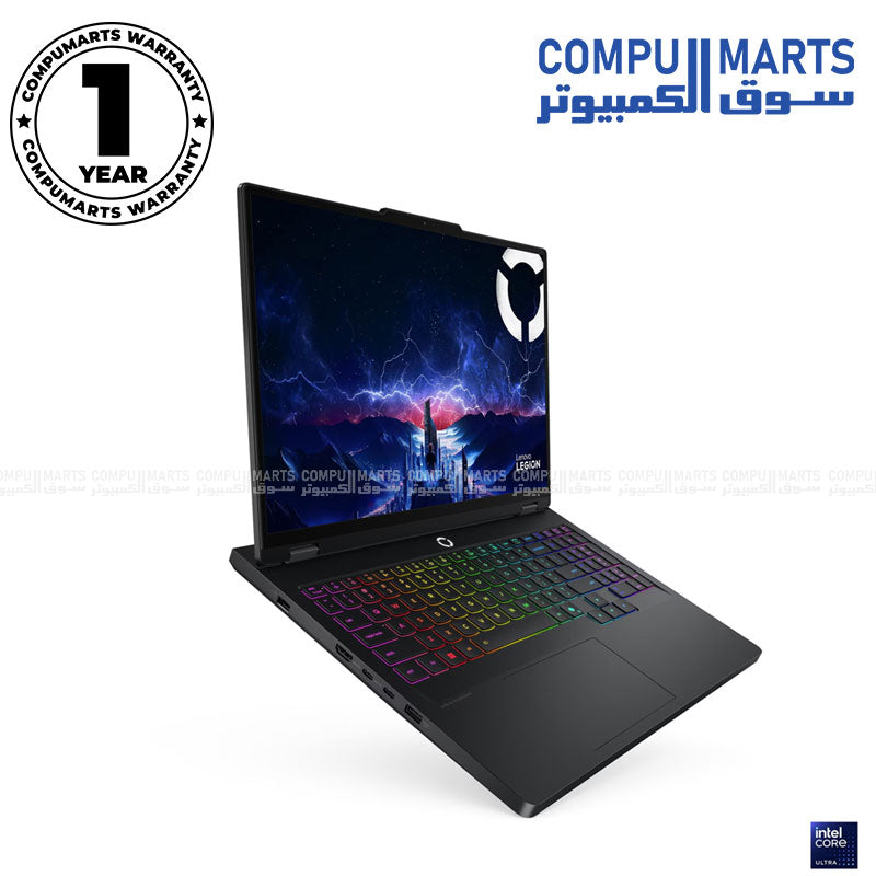 Lenovo Legion 5 16IAX10 83NX0000US Gaming Laptop – Intel Core Ultra 9 275HX, RTX 5060 8GB GDDR7, 32GB DDR5, 1TB SSD, 16" WQXGA 240Hz Display, RGB Keyboard, Win11