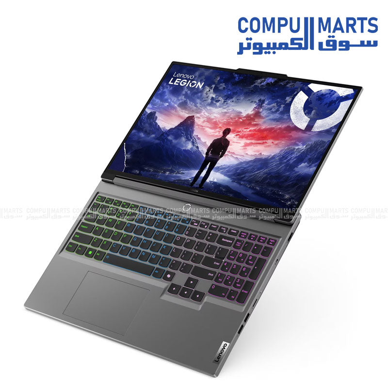 Lenovo Legion 5 16IRX9 83DG00GTAX Intel Core i7-14650HX, NVIDIA GeForce RTX 4050 6GB, 16GB DDR5, 1TB SSD, 16"  IPS  WQXGA  100% sRGB, 165Hz, DOS