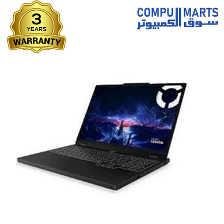 Top view of the Eclipse Black Lenovo Legion 5 15IAX10 laptop at Compumarts