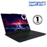 Lenovo Legion Pro 5 16AFR10 gaming laptop with AMD Ryzen 9 9955HX processor, NVIDIA GeForce RTX 5060 8GB GDDR7 graphics, and 16-inch WQXGA OLED 165Hz display available in Egypt