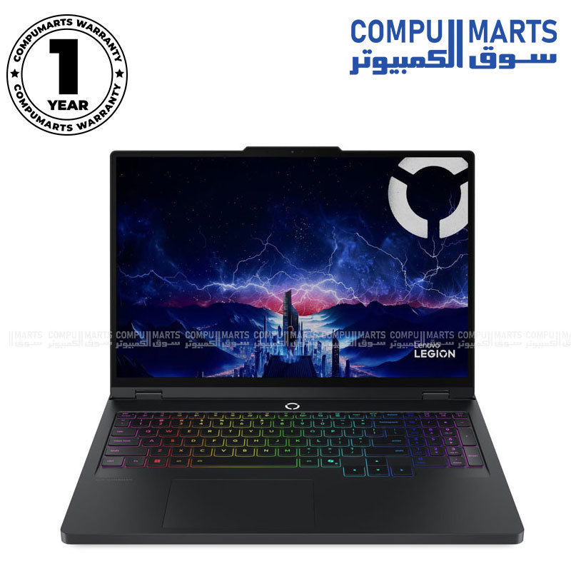 Lenovo -Legion- Pro 5- 16IRX10 gaming- laptop -RTX 5070 -GPU, Intel -Core i9-14900HX -16-inch -240Hz -WQXGA -display.