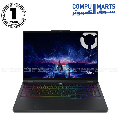 Lenovo -Legion- Pro 5- 16IRX10 gaming- laptop -RTX 5070 -GPU, Intel -Core i9-14900HX -16-inch -240Hz -WQXGA -display.