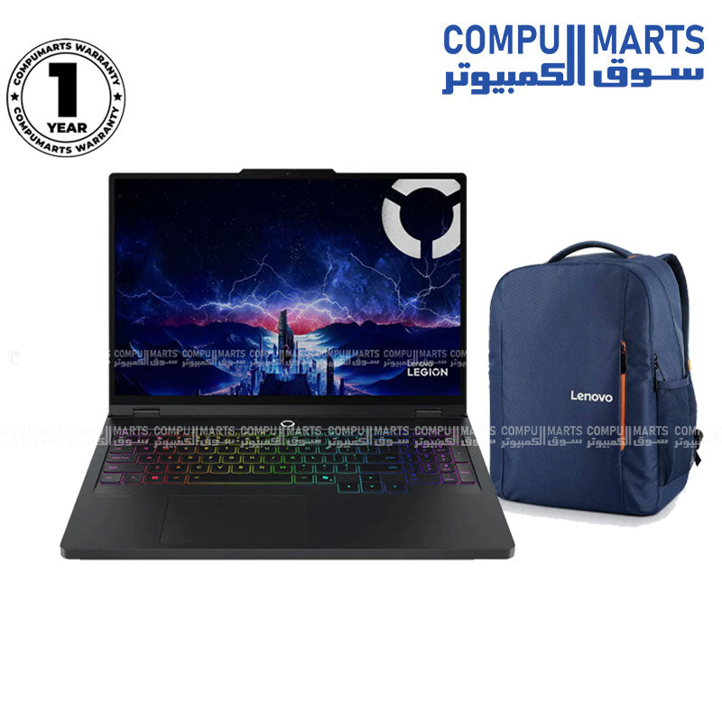 Lenovo -Legion- Pro 5- 16IRX10 gaming- laptop -RTX 5070 -GPU, Intel -Core i9-14900HX -16-inch -240Hz -WQXGA -display.