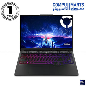 Lenovo Legion Pro 7 16IAX10H 83F500FCIN gaming laptop with Intel Core Ultra 9 275HX processor and NVIDIA GeForce RTX 5080 16GB GDDR7 graphics