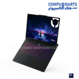 Lenovo Legion Pro 7 16IAX10H 83F500FCIN with per-key RGB backlit English keyboard, Wi-Fi 7, Thunderbolt 4, and Eclipse Black aluminium construction