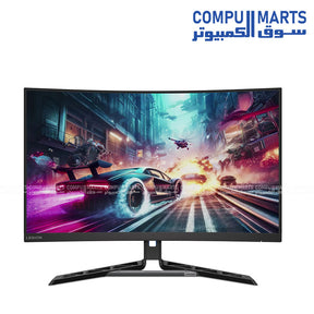 Lenovo Legion R32qc-30 31.5-inch VA curved QHD gaming monitor with 180Hz refresh rate
