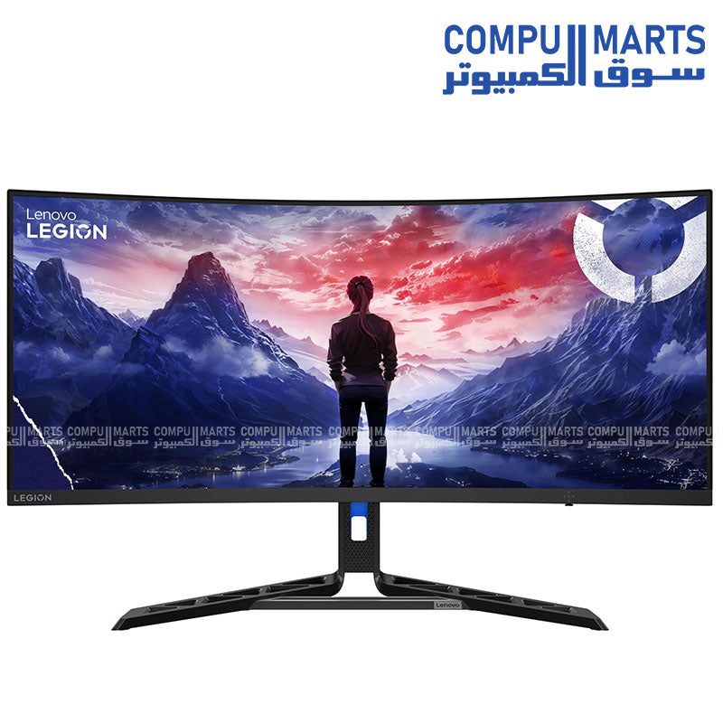Lenovo Legion R34w-30 34 Inch UWQHD 67C7GACBEU Curved Gaming Monitor 180Hz 0.5ms FreeSync Premium
