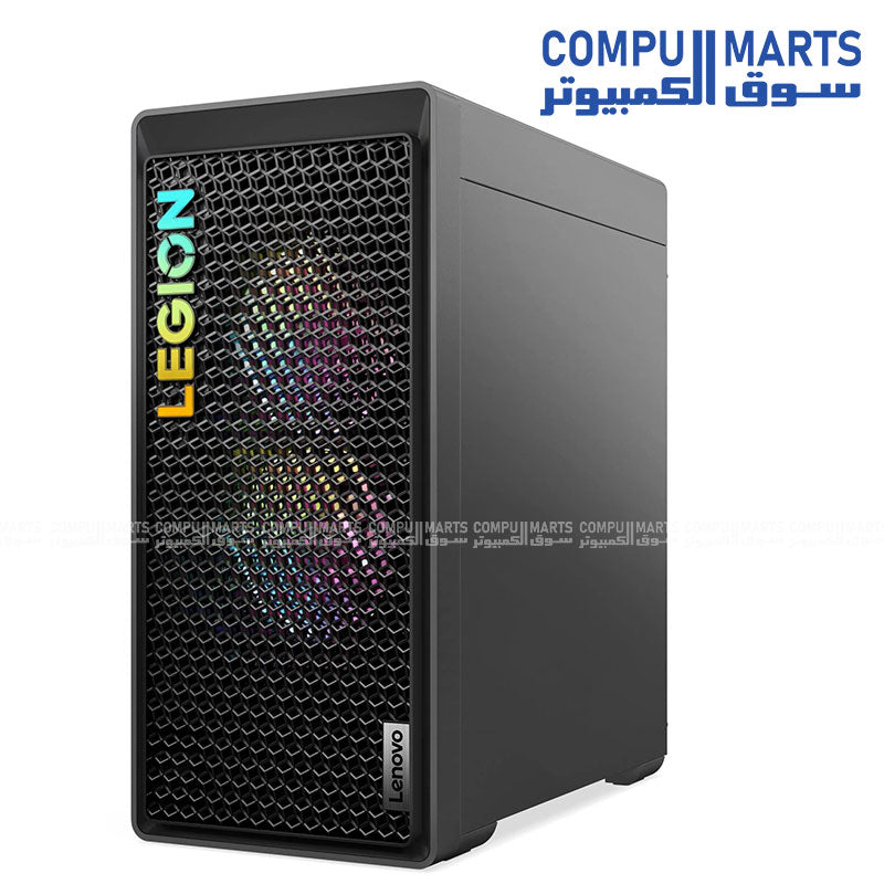 Legion T5 26IRB8 gaming PC powered by Intel Core i7 16-core CPU with advanced turbo boost up to 5.2GHz designed for demanding gaming and professional workloads in Egypt