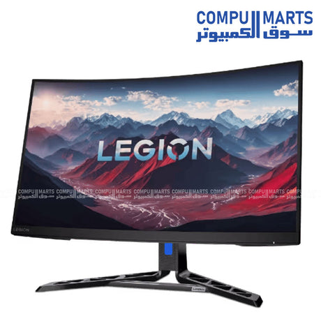 Lenovo Legion R32qc-30 31.5-inch VA curved QHD gaming monitor with 180Hz refresh rate