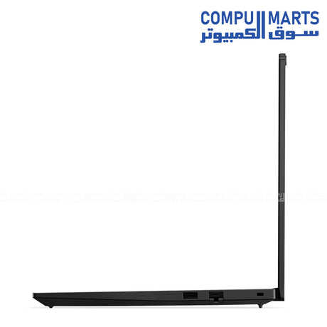 Lenovo ThinkPad E14 Gen 7 Laptop – Intel Core Ultra 7 255H, 16GB DDR5, 512GB SSD, Intel Arc Graphics, 14" WUXGA IPS Display, Backlit Keyboard, Wi-Fi 6E, Black