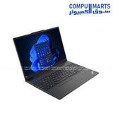 Lenovo -ThinkPad- E16 Gen 2 -aluminum -laptop -16-inch -WUXGA -IPS -display