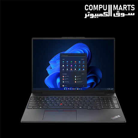 Lenovo -ThinkPad- E16 Gen 2 -aluminum -laptop -16-inch -WUXGA -IPS -display