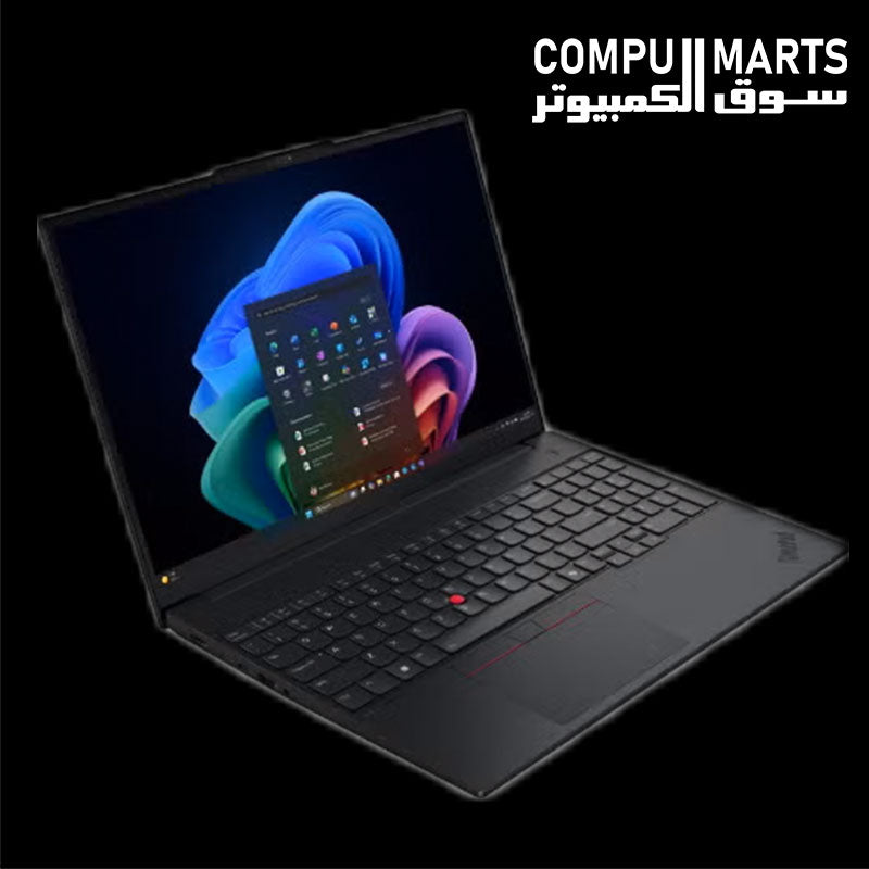 ThinkPad T16 Gen 4 featuring 512GB NVMe SSD and Intel Arc 140T graphics