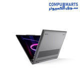 Rear hinge view of the Lenovo Yoga 7 2-in-1 laptop in Egypt.