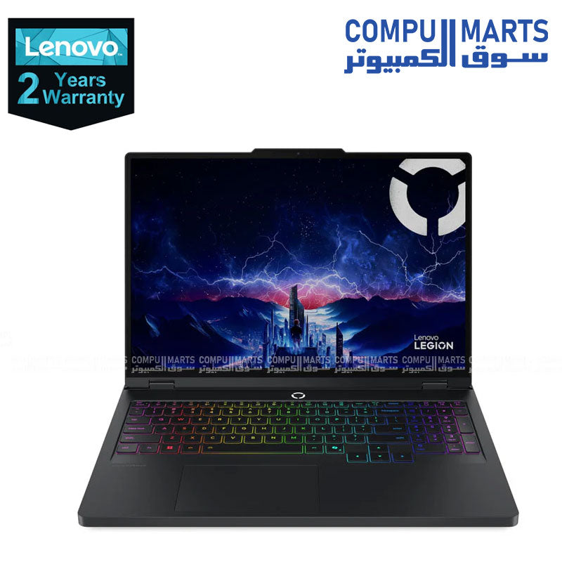 Lenovo Legion Pro 5 16IRX10 83NN001SED – Core i7-14650HX – RTX 5050 8GB GDDR7 – 16″ WQXGA 240Hz – 16GB DDR5 – 512GB SSD – Eclipse Black – Windows 11