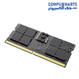 Lexar 16GB DDR5 5600MHz laptop RAM module