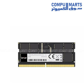 Lexar 16GB DDR5 5600MHz SODIMM Laptop RAM | Egypt
