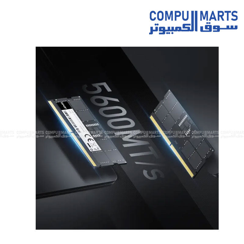 Lexar 16GB DDR5 5600MHz SODIMM Laptop RAM | Egypt