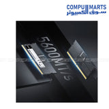 Lexar 16GB DDR5 5600MHz SODIMM Laptop RAM | Egypt