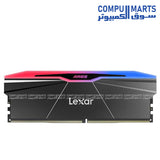LD5U16G76C36BR-RGD - DDR5 RAM - Lexar - 32GB 7600MHz RGB CL36 XMP Gaming Memory