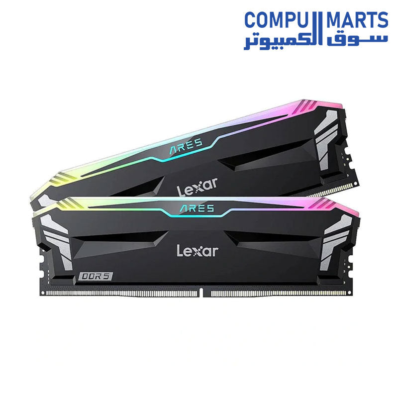 Lexar Ares RGB 32GB (16x2)- DDR5 CL34 RAM – Compumarts Egypt