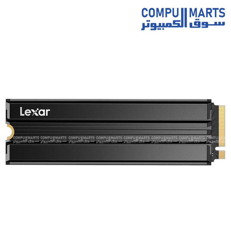 Lexar -LNM790- 1TB -NVMe -M.2- Gen4x4 -PCIe- 4.0 -internal -SSD with integrated heat sink 
