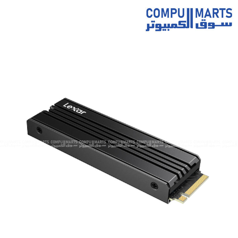 Lexar NM790 4TB NVMe SSD PCIe Gen4 M.2 2280 with heatsink 7400MB/s high speed storage drive