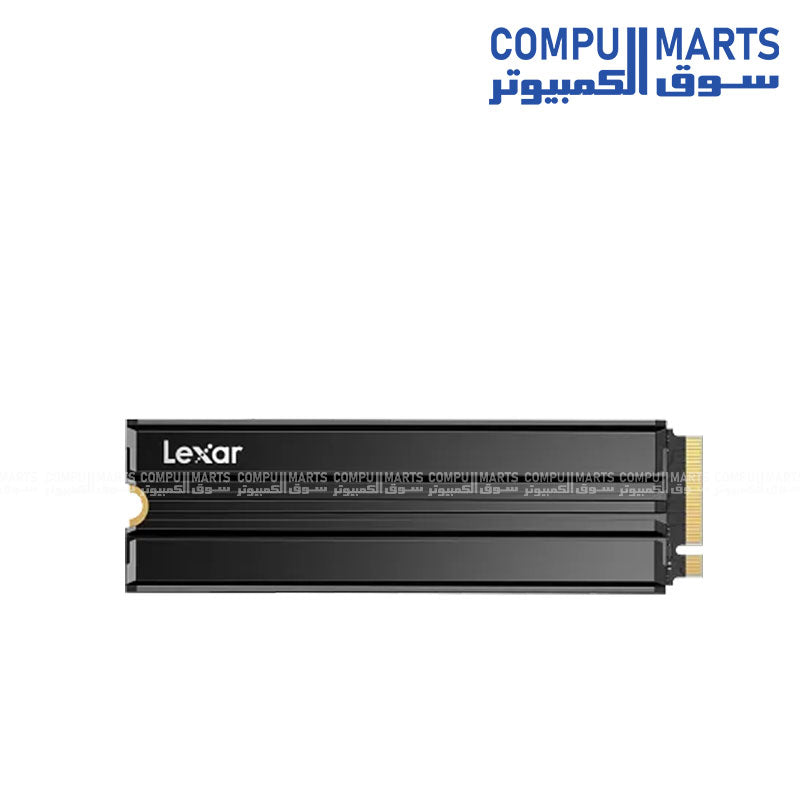 Lexar NM790 4TB NVMe SSD PCIe Gen4 M.2 2280 with heatsink 7400MB/s high speed storage drive