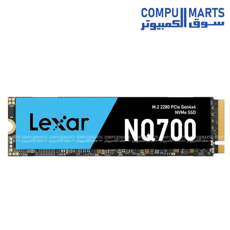 Lexar NQ700 NVMe SSD PCIe Gen4 M.2 2280 – Up to 4500MB/s – Internal Solid State Drive - 1TB