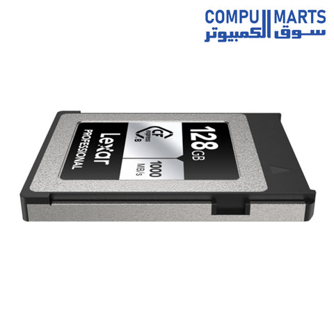 Professional-CFexpress-128GB-Memory-Card-Lexar-1000MBs-Type-B-Card-Silver