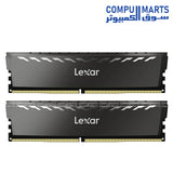 LD4BU016G-R3200GDXG – DDR4 RAM – Lexar – 32GB dual channel 3200MHz CL16 desktop memory