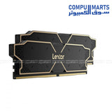 Lexar THOR OC DDR5 32GB 6000MHz CL38 Gaming Desktop Memory with Heat Spreader – Model LD5U16G60C38LG-RGD