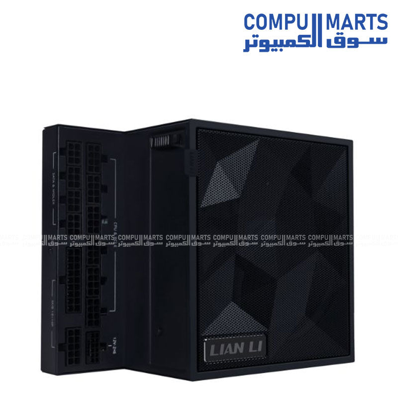 Edge Gold 1200 Black power supply featuring 1200 watts output, ATX form factor, and desktop compatibility available in Egypt