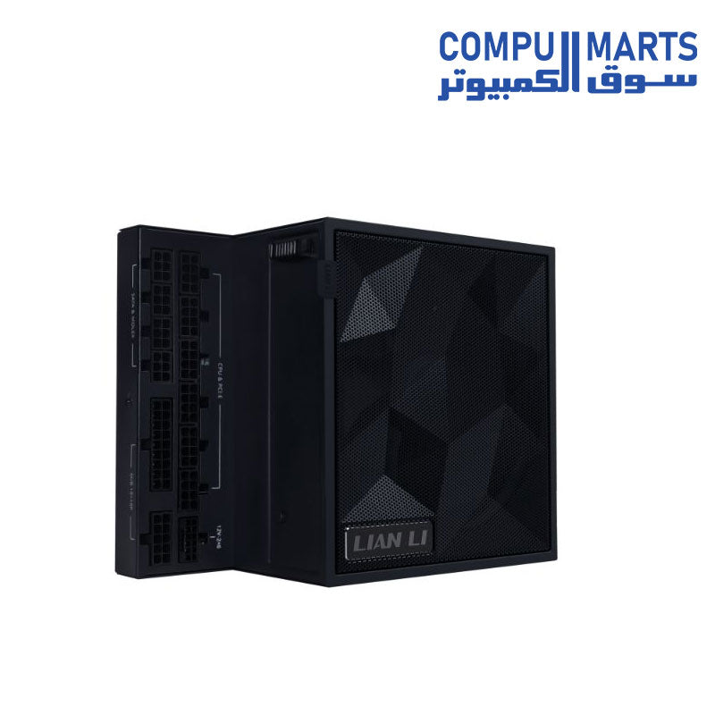 Lian Li Edge Gold EG1000G 1000W 80 Plus Gold ATX 3.1 Full Modular Power Supply - Black