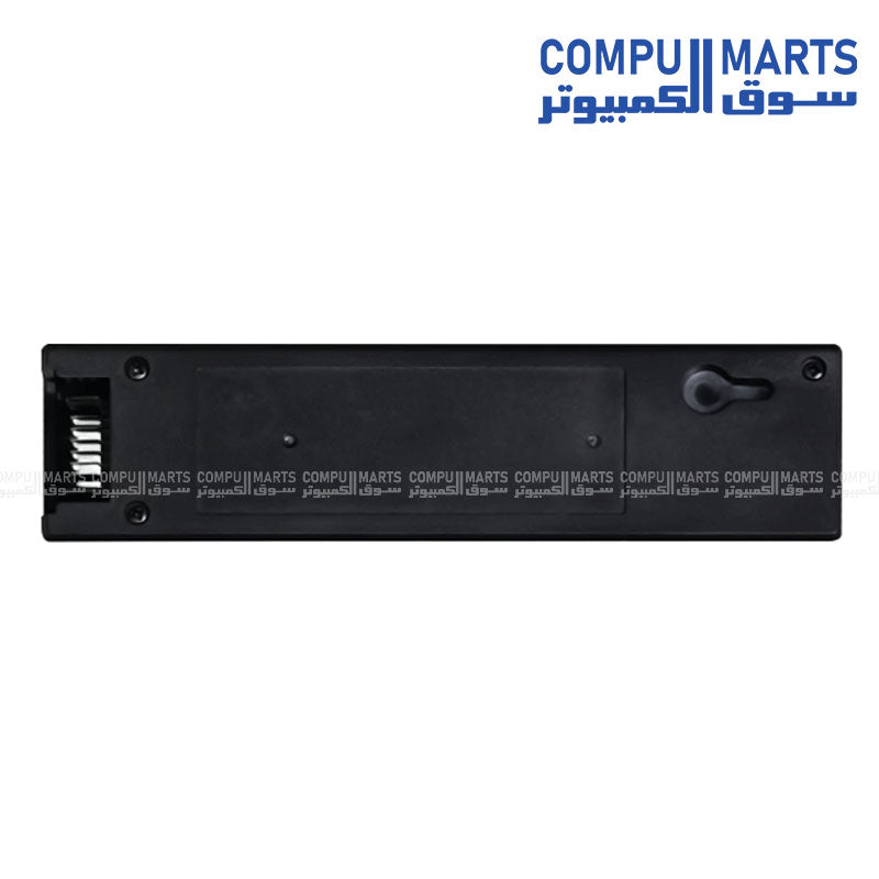 Lian Li Edge Fan PWM & USB Hub with 6x 4-Pin Fan Ports and 4x USB Ports – Black