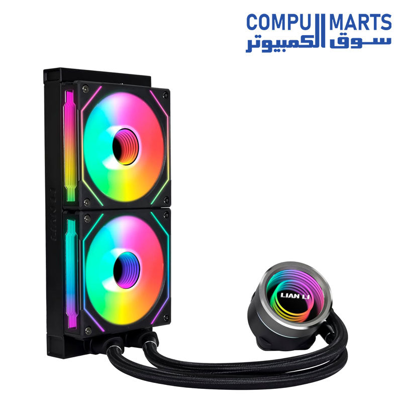 Lian Li Galahad II Trinity SL-INF 240MM with UNI Fan SL Infinity Fans AIO Liquid Cpu Cooler