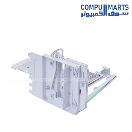 Lian Li Gen 5 200mm GPU Riser Cable with 4-Slot ARGB Vertical Bracket – Black