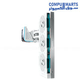Lian Li HydroShift II 6.67-inch curved OLED display pump head and white radiator setup