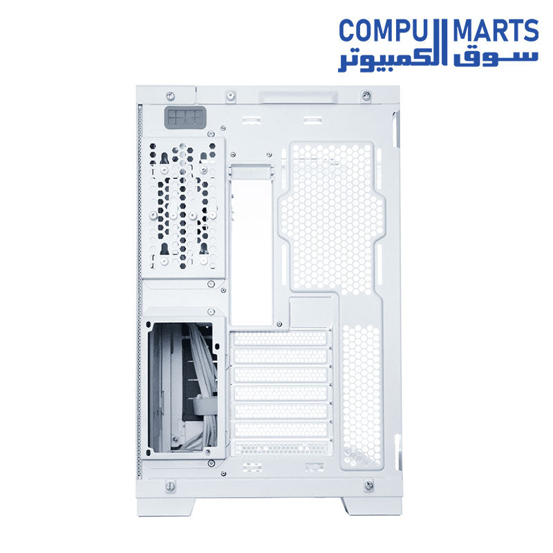 Gabinete Gamer Lian Li O11 Dynamic Snow Edition, Mid-Tower, Lateral De Vidro Branco O11dmini S
