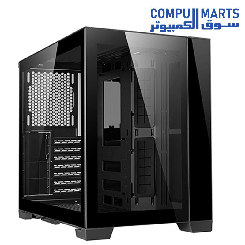 Lian Li O11 Dynamic Mini Snow White Mini Tower Gaming Case - Black