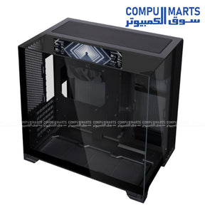 Lian Li O11 VISION-M Digital Black PC Case with 9.2 Inch LCD